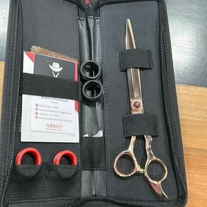 Above professional shears 8” Rose gold